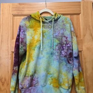 Buffalo David Bitton Colorful Tie-Dye Hoodie